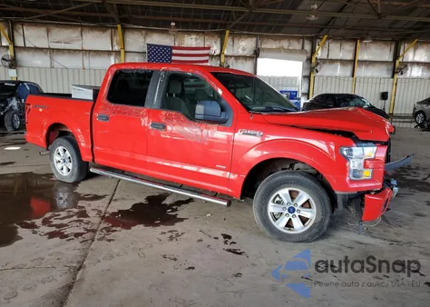 2017 Ford F150 Supercrew из США, поврежденный, VIN 1FTEW1CP2HKC45577